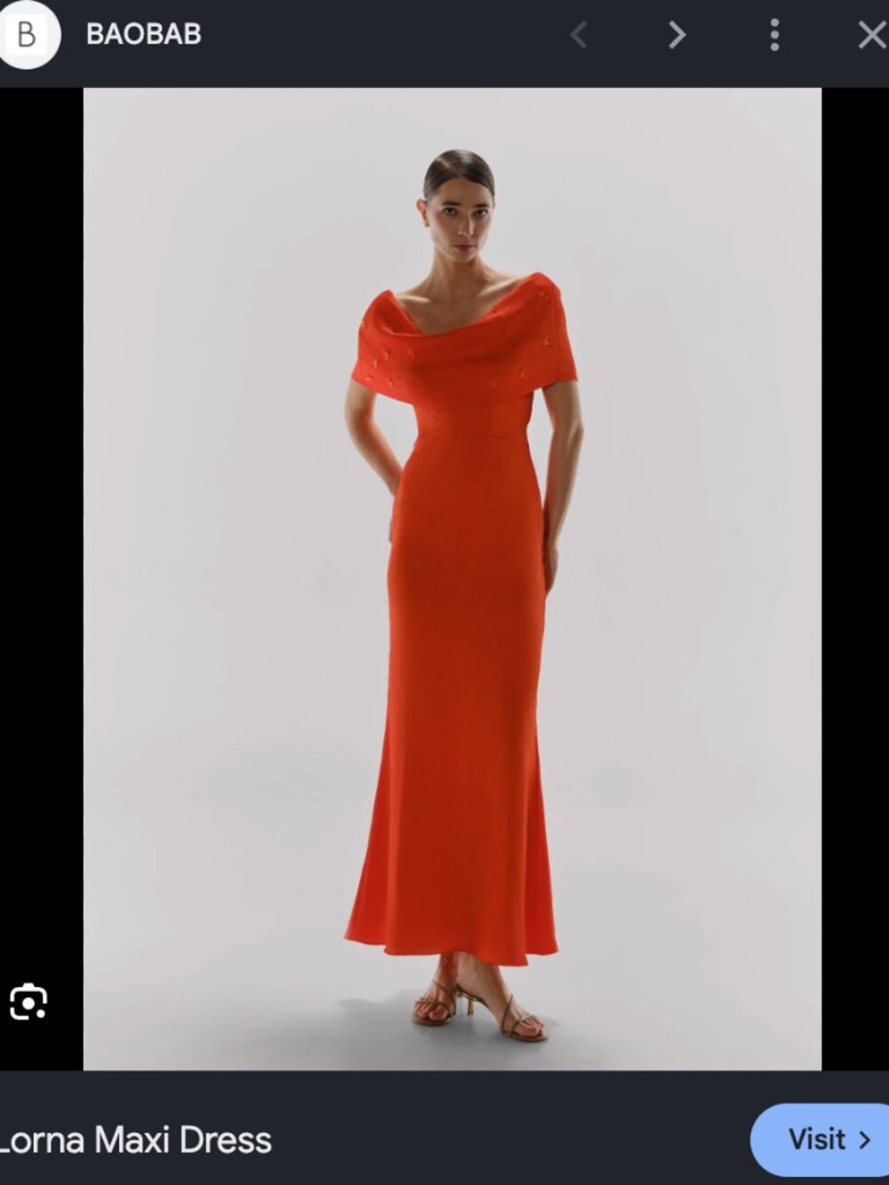 NWT Baobab Lorna dress